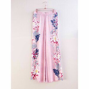 ADRIENNE VITTADINI Floral Wide Leg Pants Small